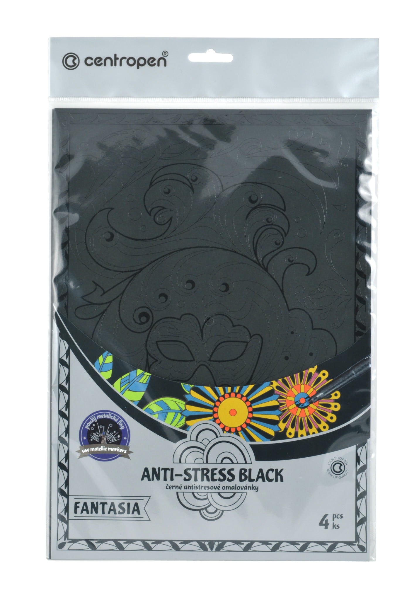 SET COLI DESEN ANTI-STRESS FANTASYA 4/SET CENTROPEN SET COLI DESEN ANTI-STRESS FANTASYA 4/SET CENTROPEN
